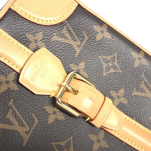 LOUIS VUITTON M68623 Monogram Valisette Vertical Pochette Hand Bag 2WAY Bag - Picture 14 of 15